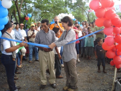 Community at an inauguration activity