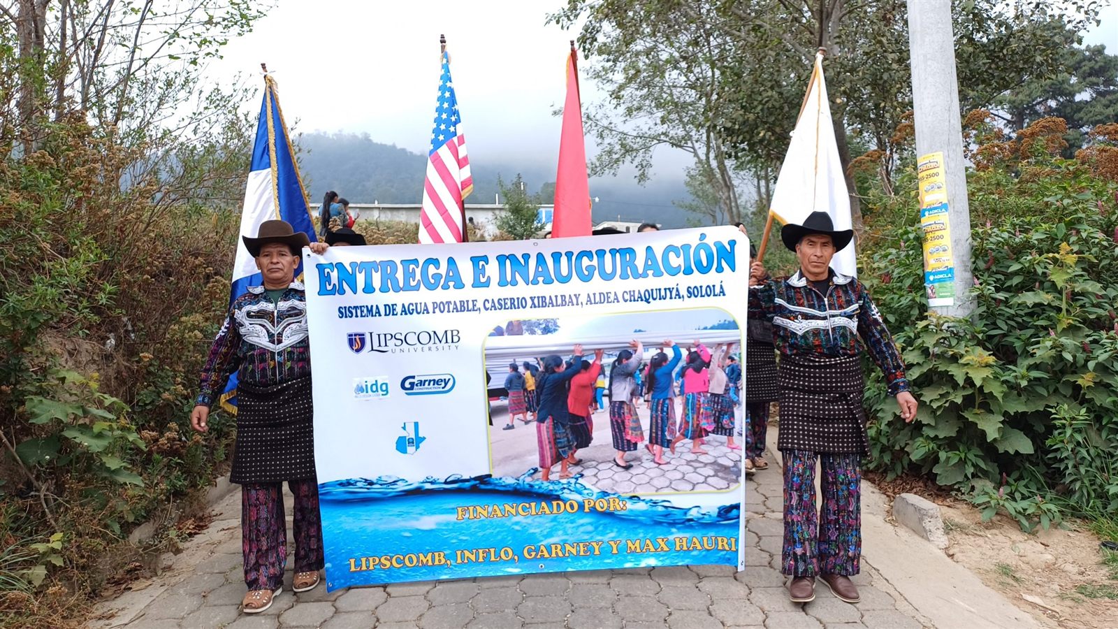 Actividad del proyecto Unidos por el agua para la vida y el bienestar