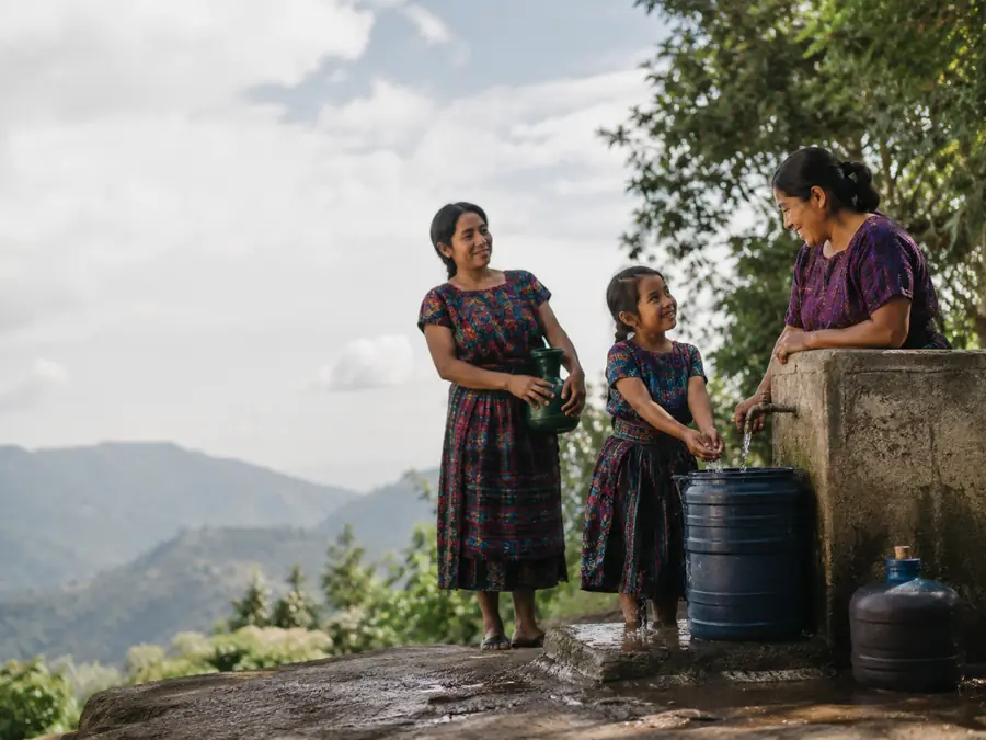Proyecto comunitario de agua